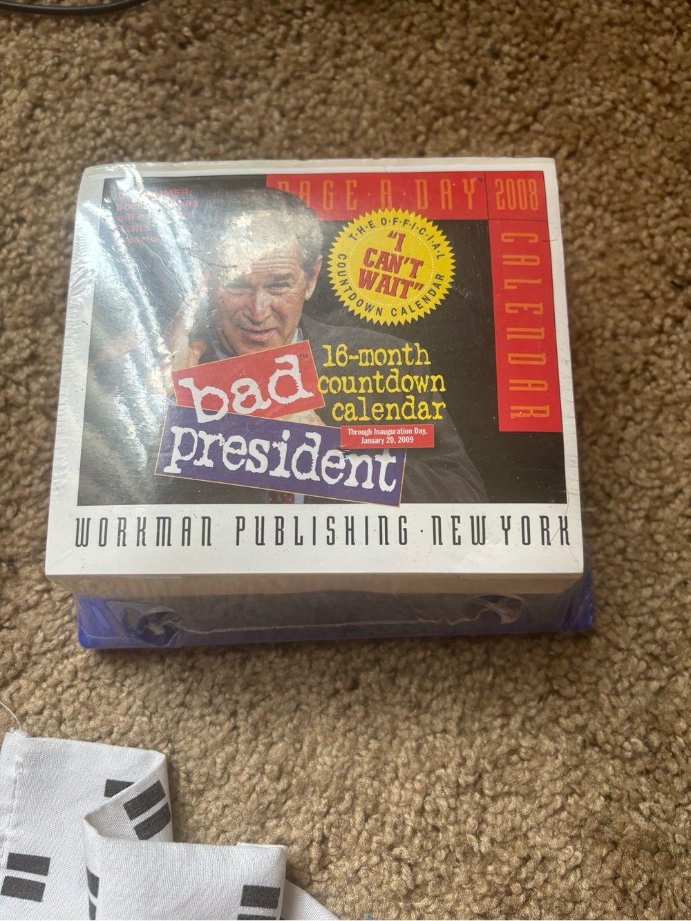 Bad President 16-Month Countdown Calendar by Workman Publishing - Multicolor